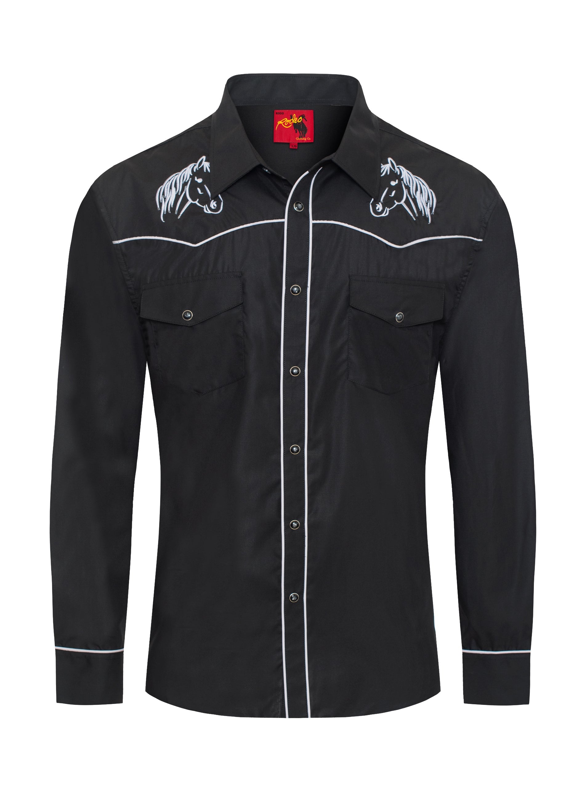 green emerald velvet dress Roper Men's Denim Embroidered Old West Shirt