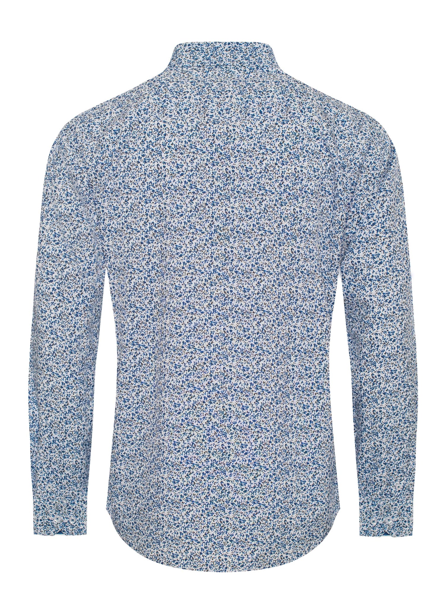 Mens Long Sleeve Printed Casual Button-Down Shirts HLS2004-122