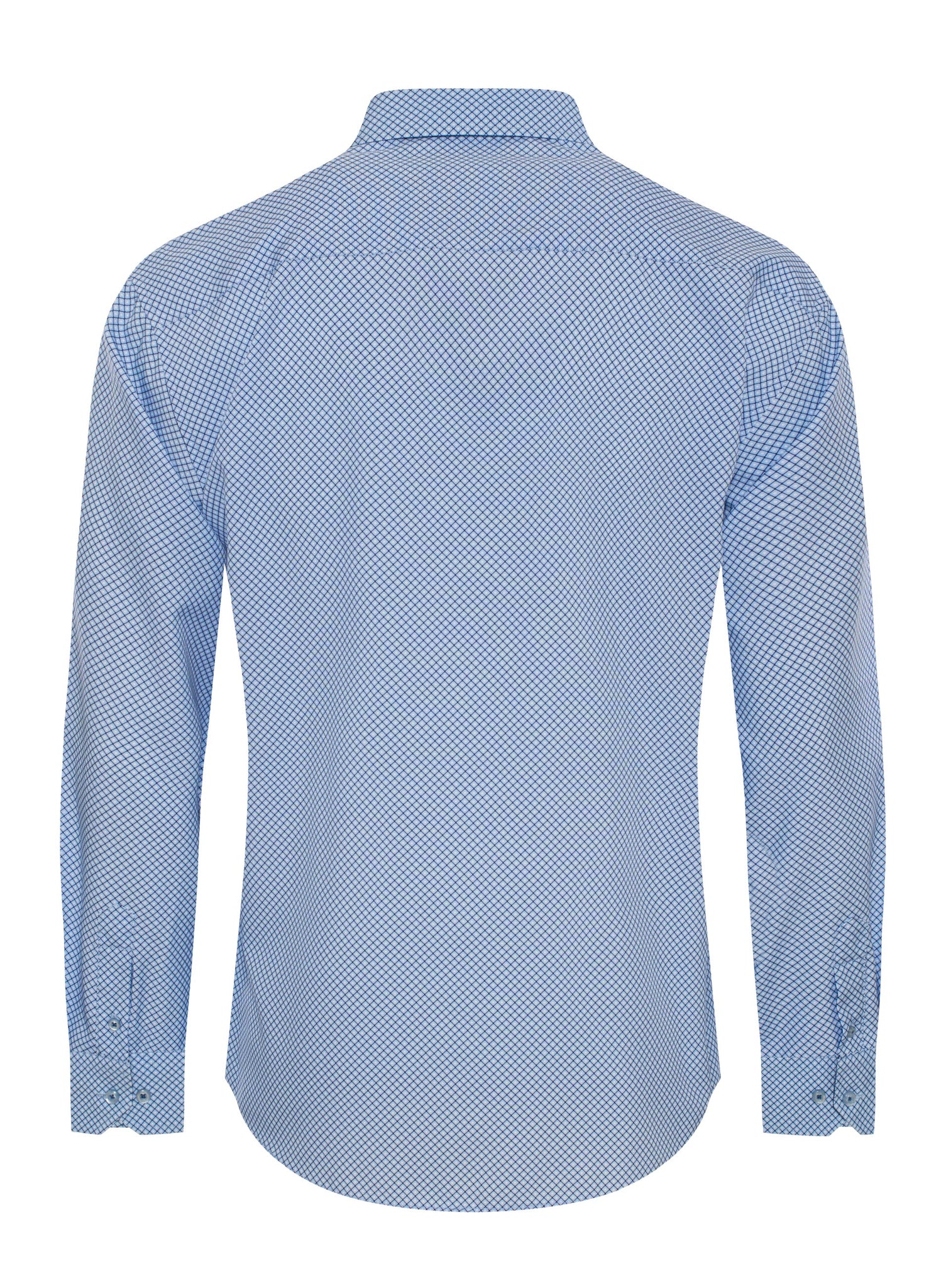 Mens Long Sleeve Printed Casual Button-Down Shirts HLS2004-123