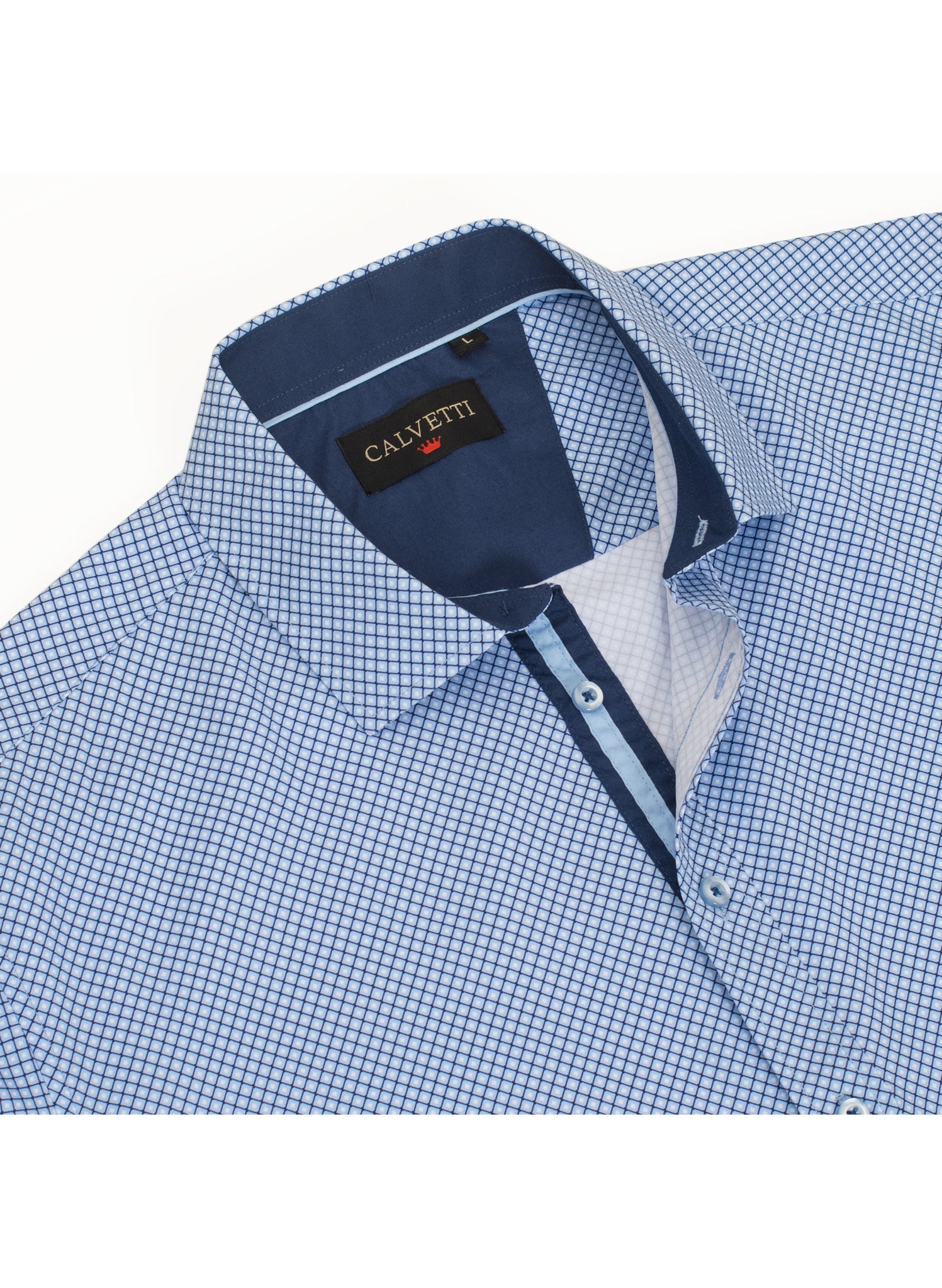 Mens Long Sleeve Printed Casual Button-Down Shirts HLS2004-123