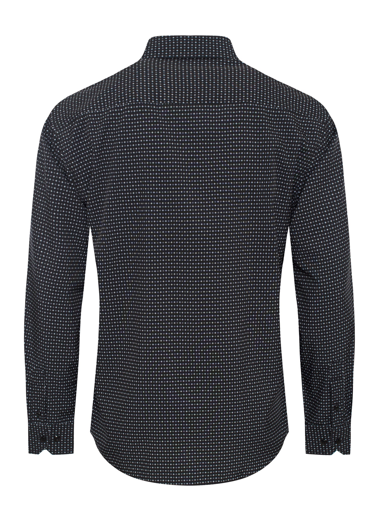 Mens Long Sleeve Printed Casual Button-Down Shirts HLS2004-129