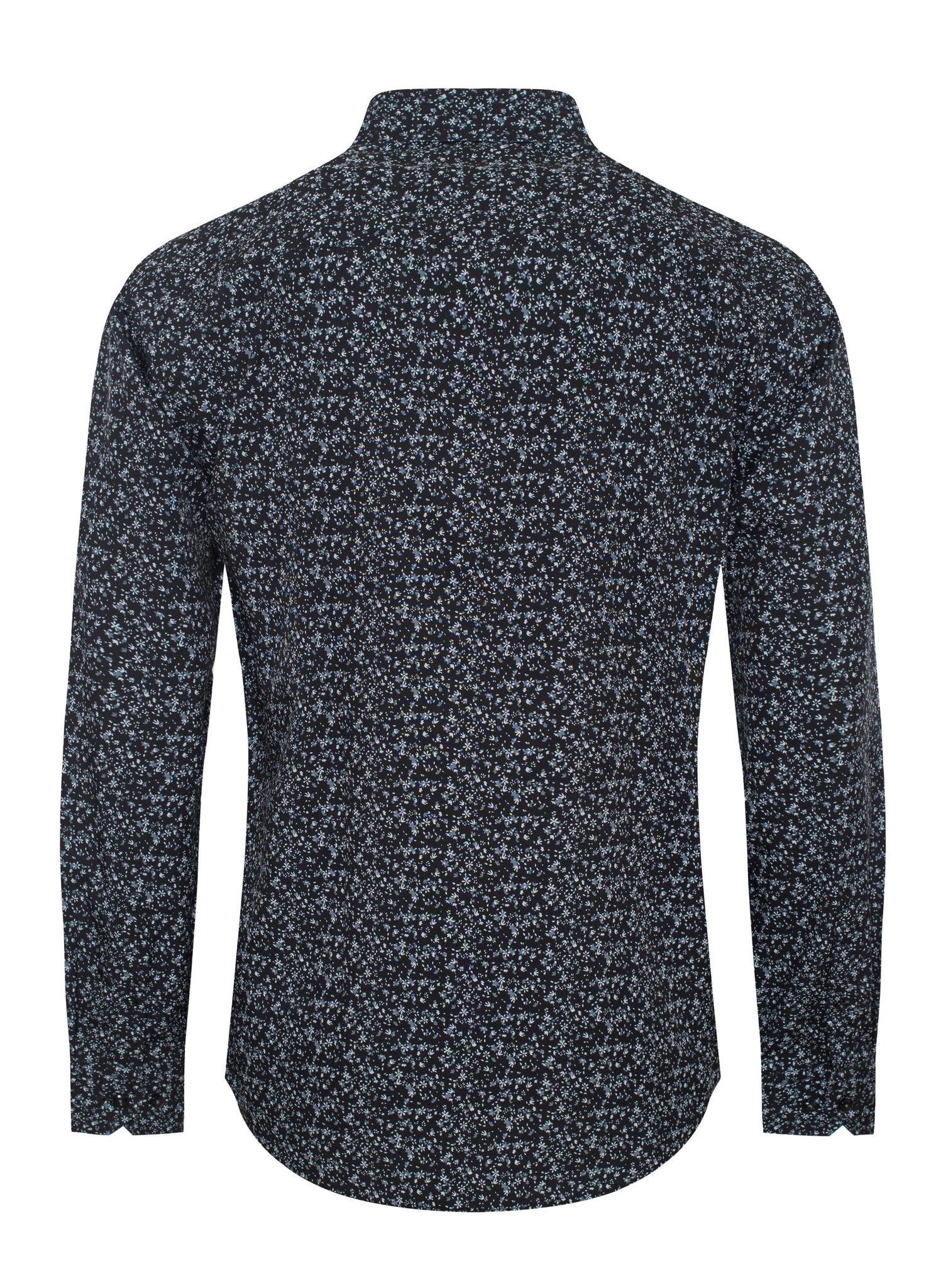 Mens Long Sleeve Printed Casual Button-Down Shirts HLS2004-133