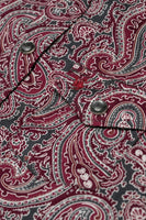 Kids Western Pearl Snaps Print Shirt -PS100K-136