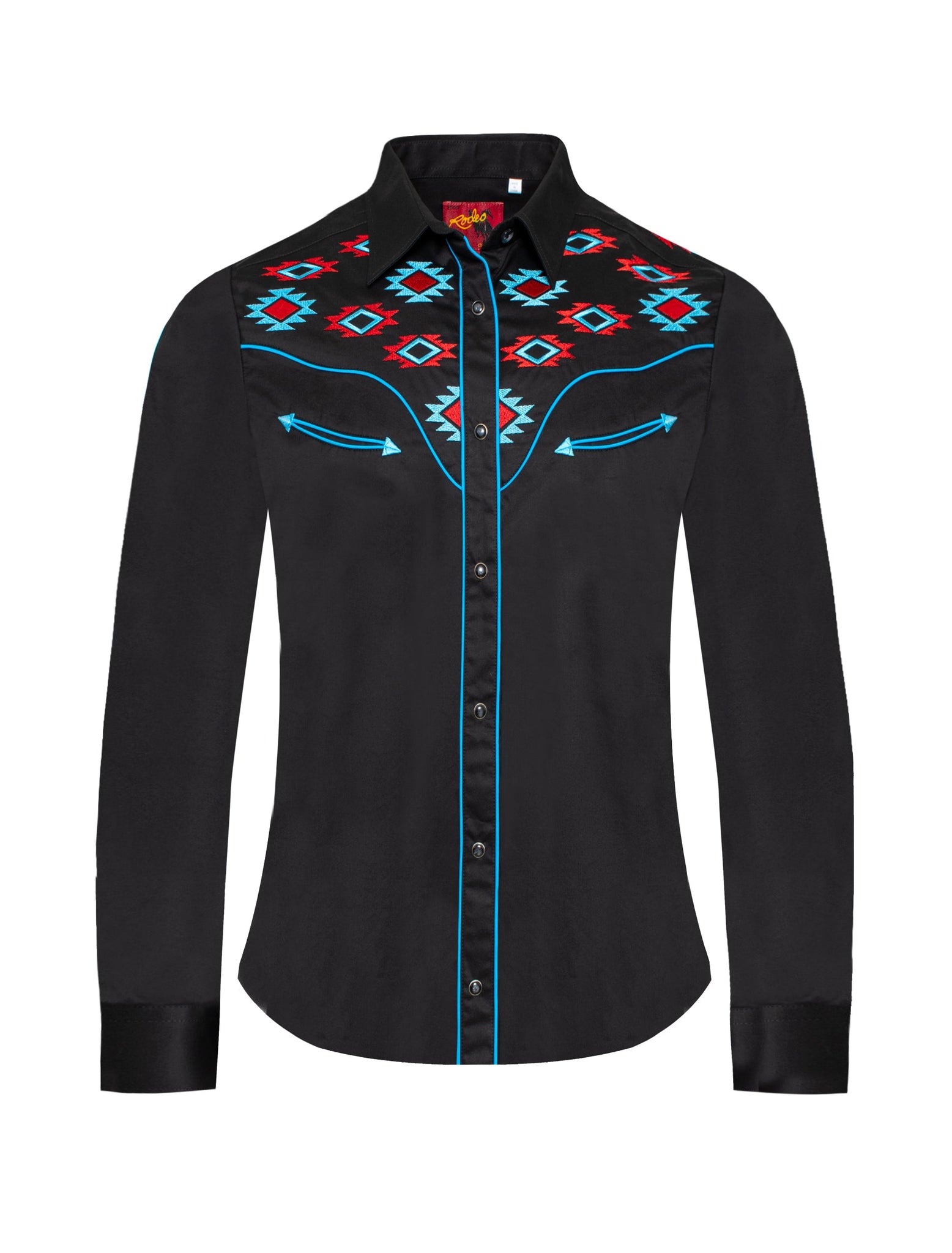 RODEO CLOTHING Women's Western Casual Button Down Shirt, Embroidered Cowgirl Country Outfit Shirts for Women RODEO CLOTHING Women's Western Casual Button Down Shirt, Embroidered Cowgirl Country Outfit Shirts for Women