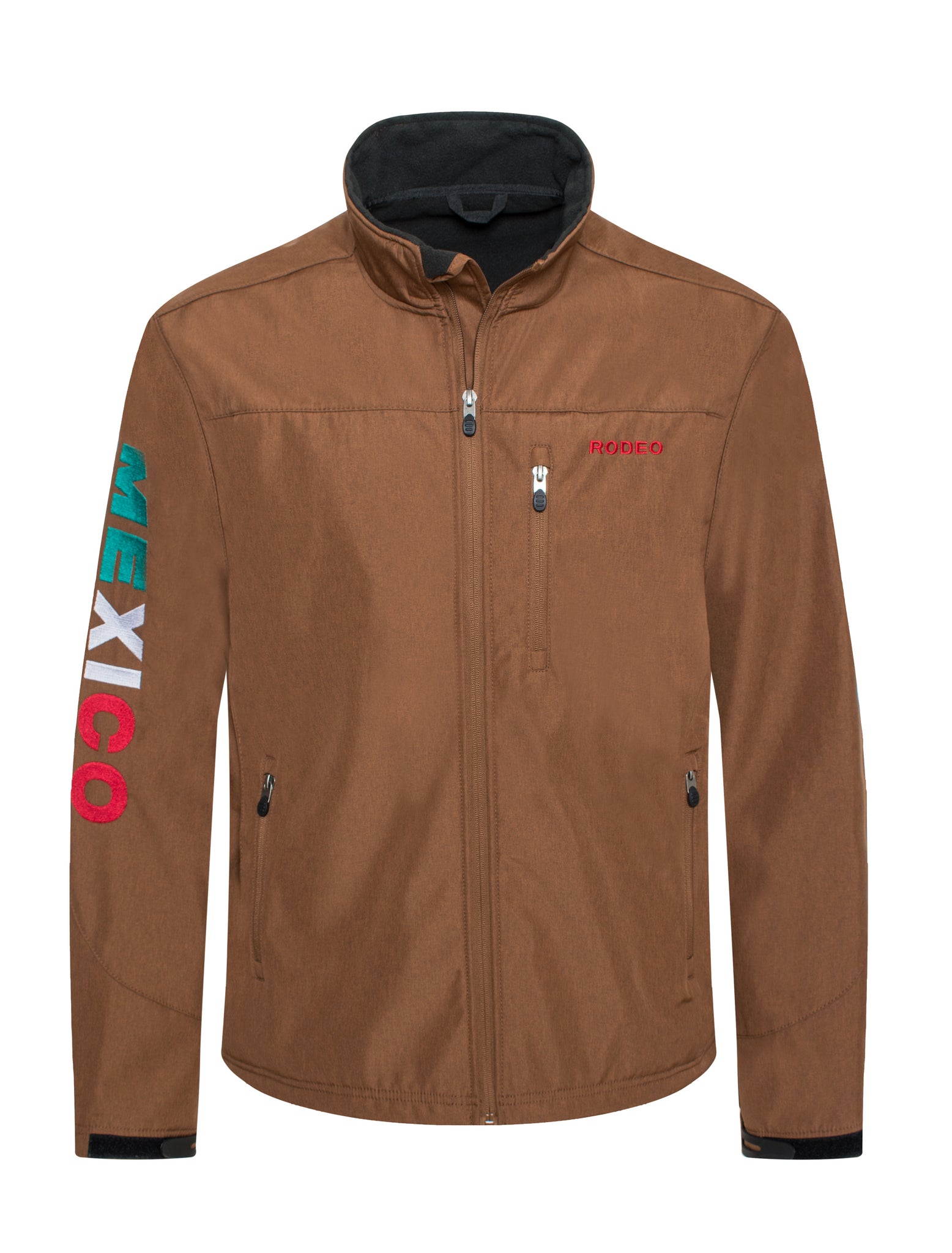 Men's Soft Shell Bonded Jacket With Rodeo Embroidery