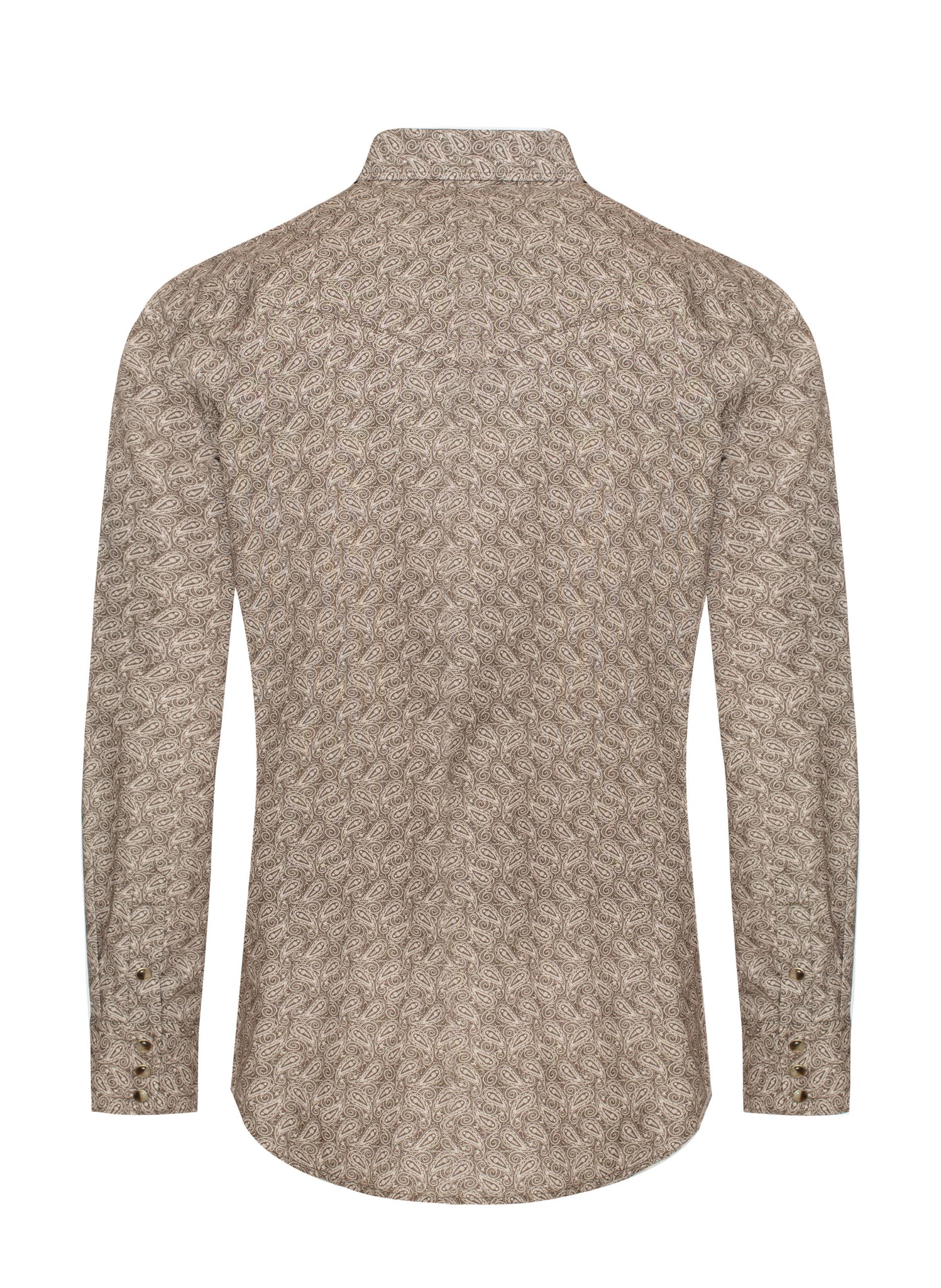 Men's Western Pearl Snap Print Shirt - PS100L-1080
