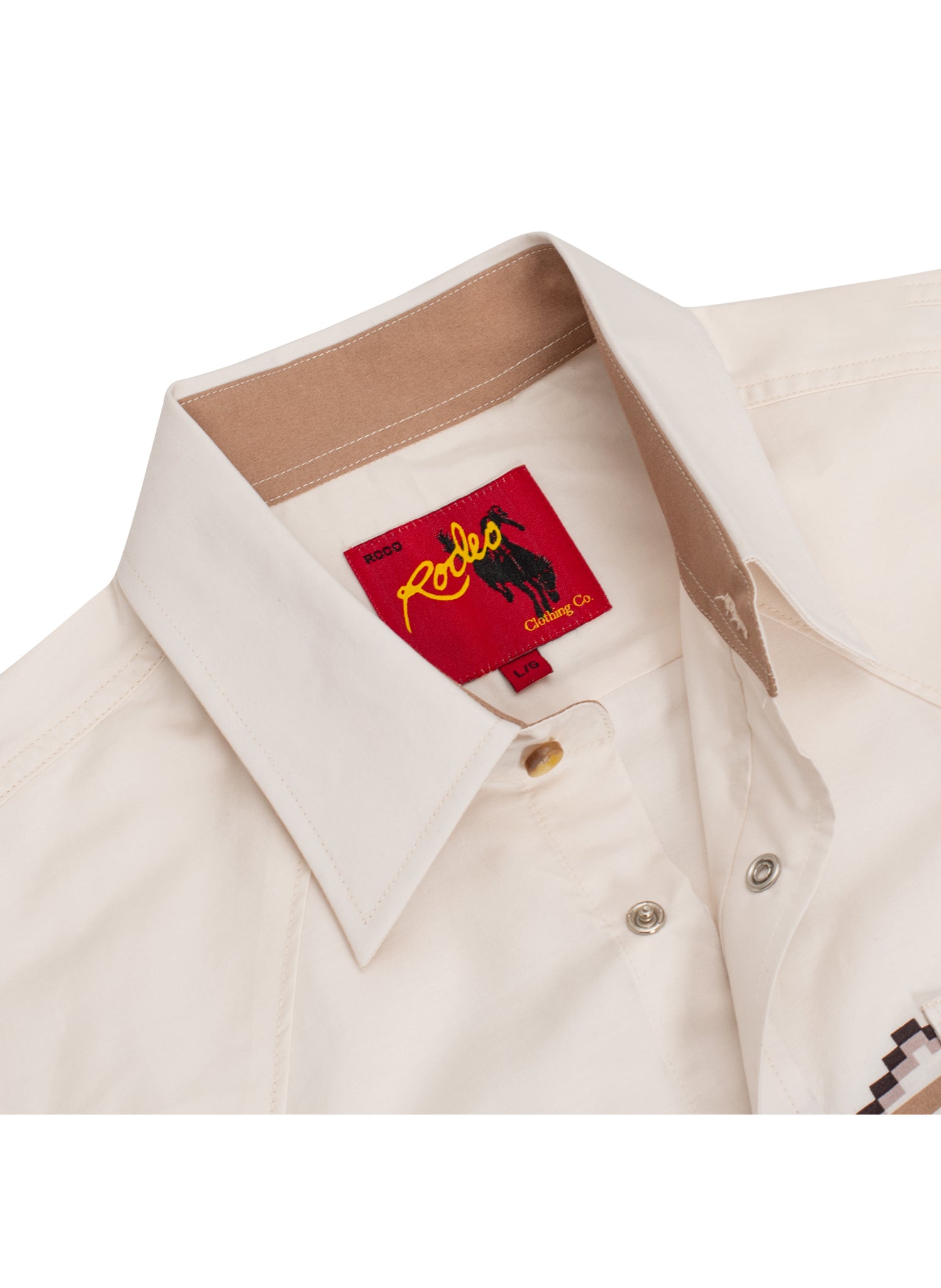 Men's Western Pearl Snap Print Shirt - PS100L-1089