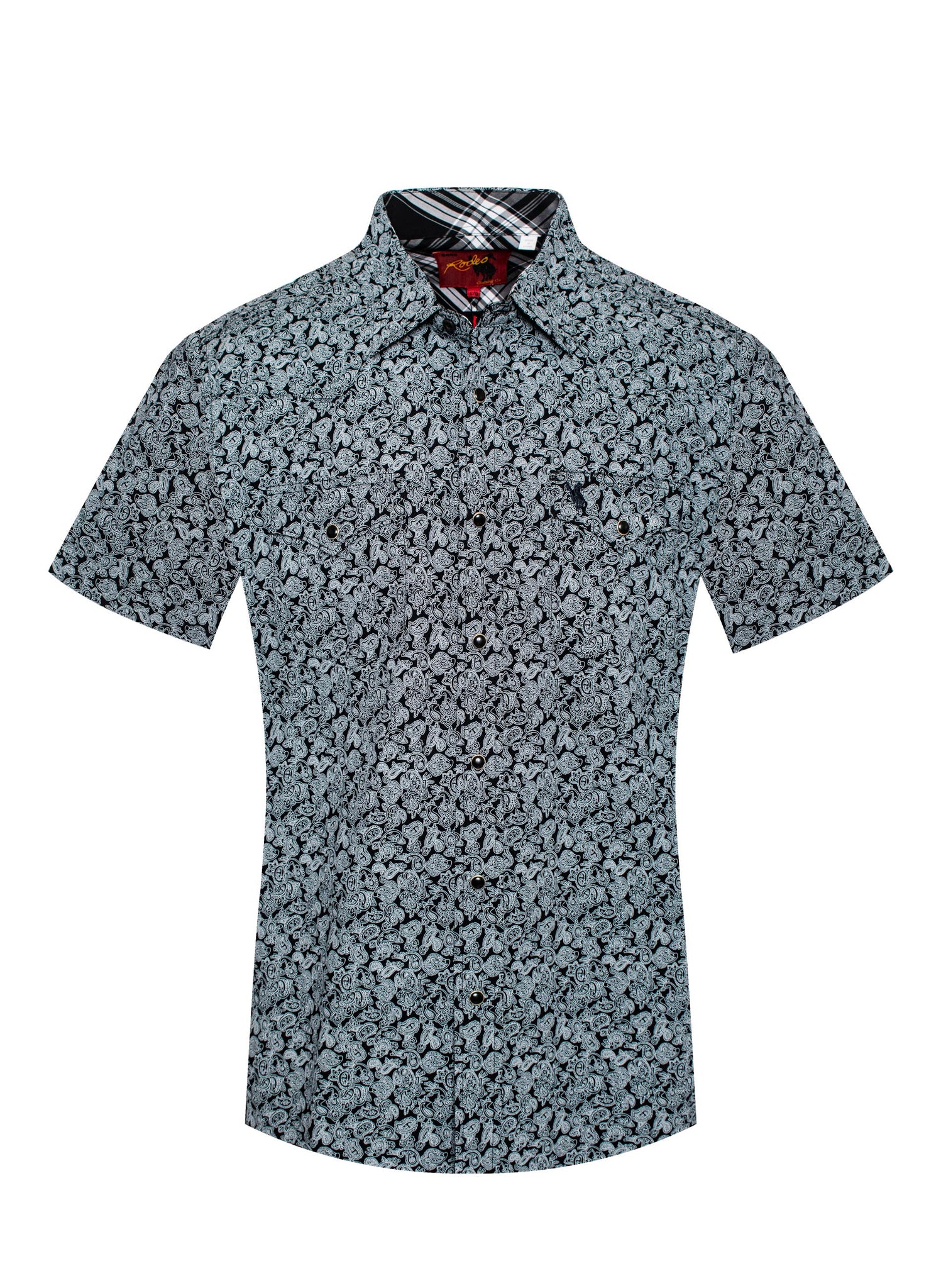 Men's Western Print Shirts With Snap Buttons