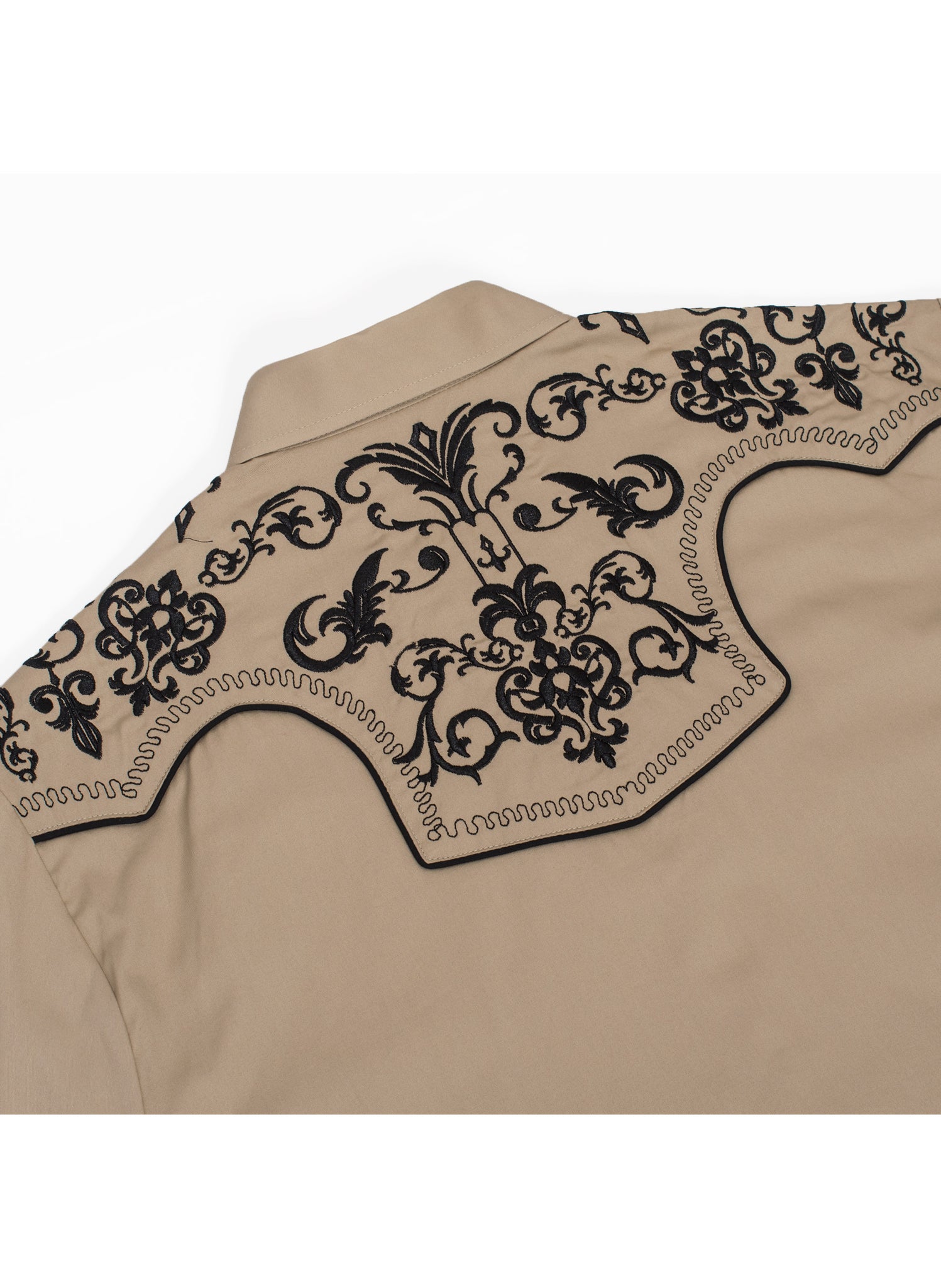 Men's Western Cowboy Embroidery Shirt -PS500L-EC-567