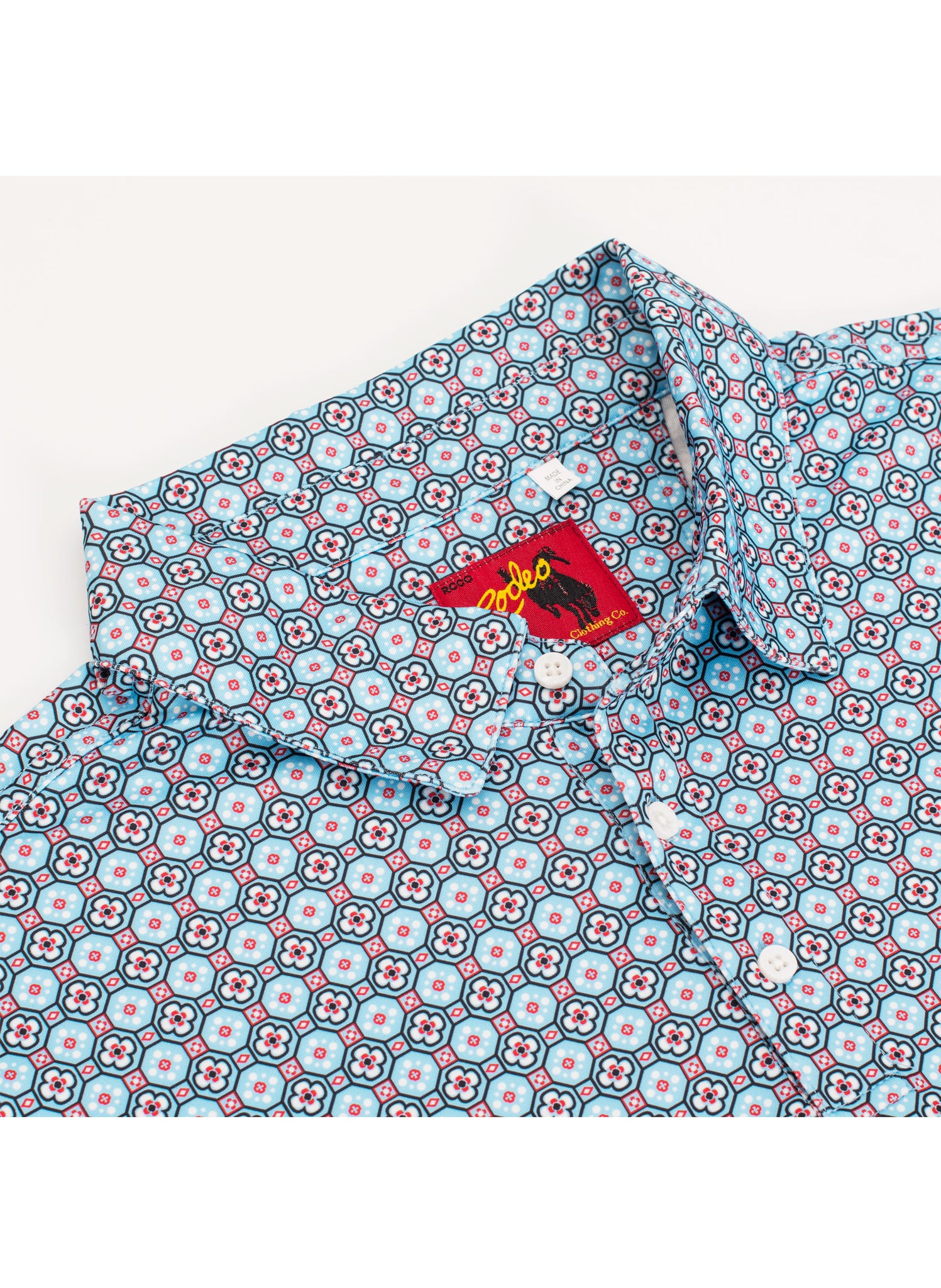 Men's Short Sleeve Modal Printed Polo Shirt – RS200-1106