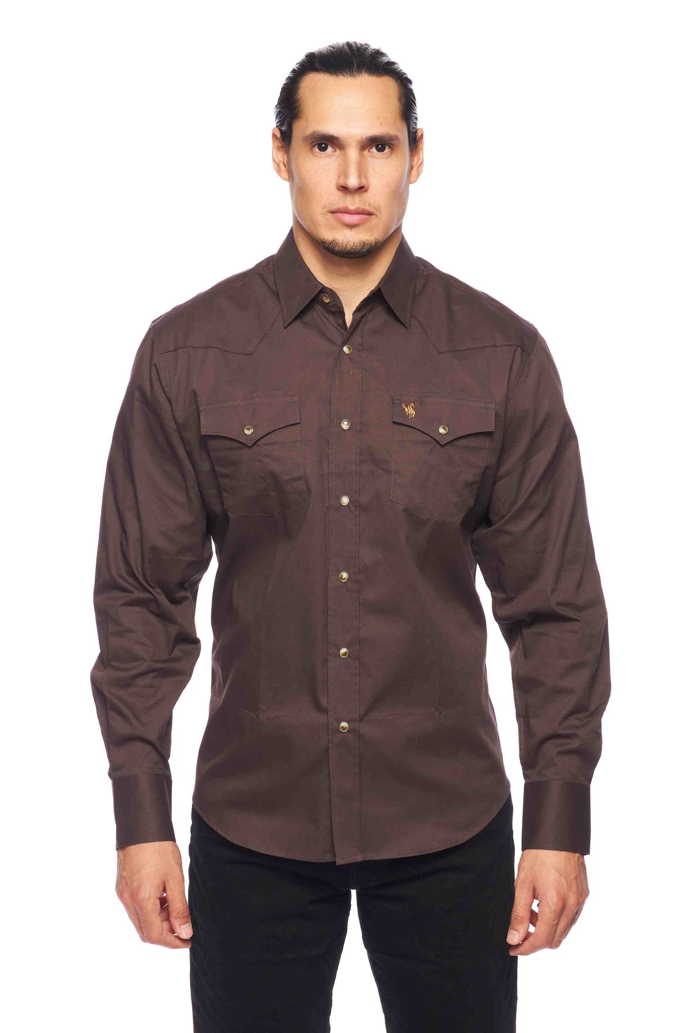 Western cotton twill shirt