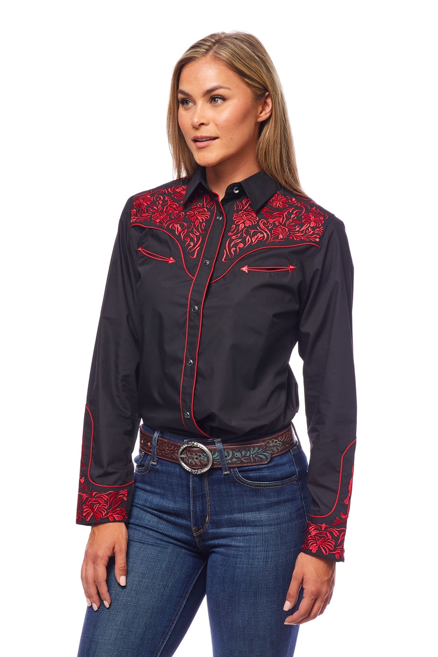 Embroidered Western Shirt, Western Shirt Women, Western Button up Shirt,  Western Blouse, Horsemanship Shirt, Rodeo Fashion, Vaquera Shirt -   Canada