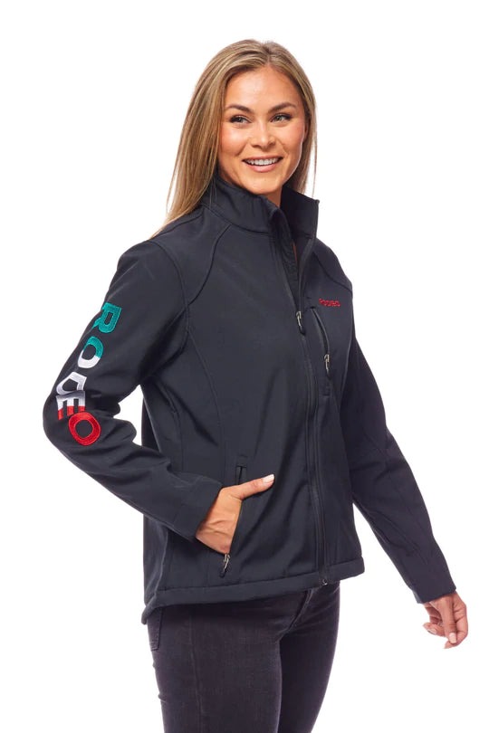 SOFTSHELL EMBROIDERY JACKET MEX - Rodeo Clothing Store