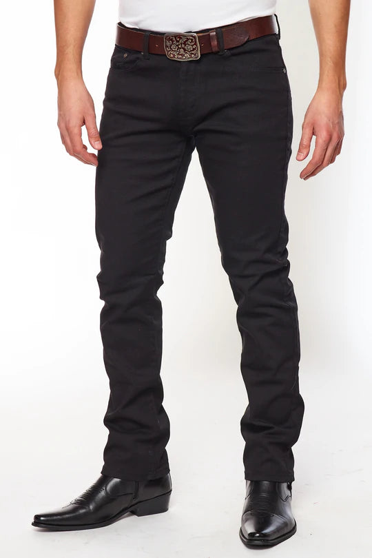 SUPER-SKINNY FIT JET BLACK - Rodeo Clothing Store
